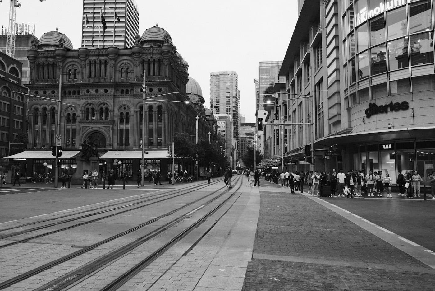 Sydney CBD streetscape near the office